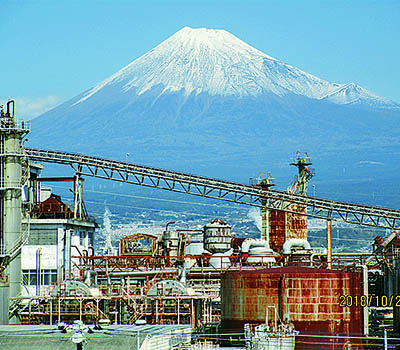 愛鷹神社からの富士山