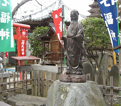 かるかや山西光寺 寿老人